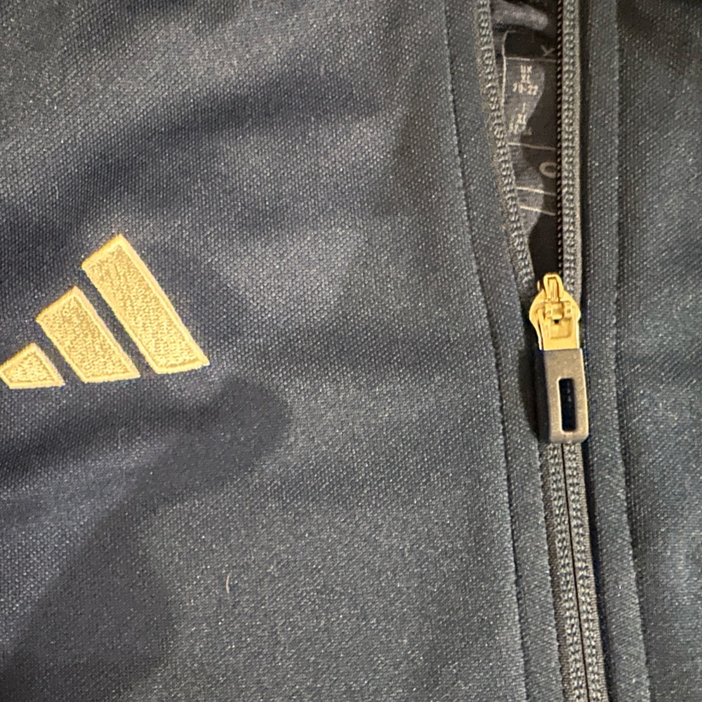 Adidas Blue Slim Fit Track Jacket - Picture 9 of 10